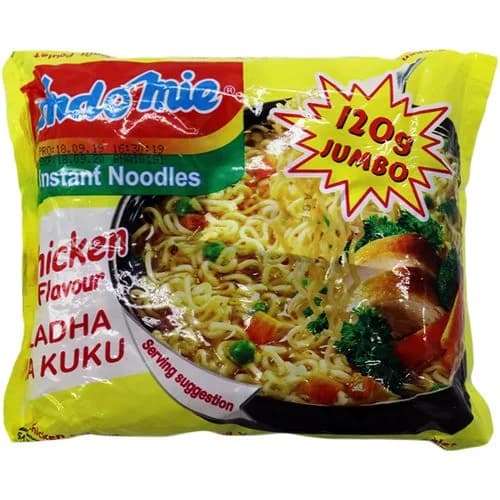 Indomie Chicken Flavor Noodle Jumbo Pack 120g / 40pcs