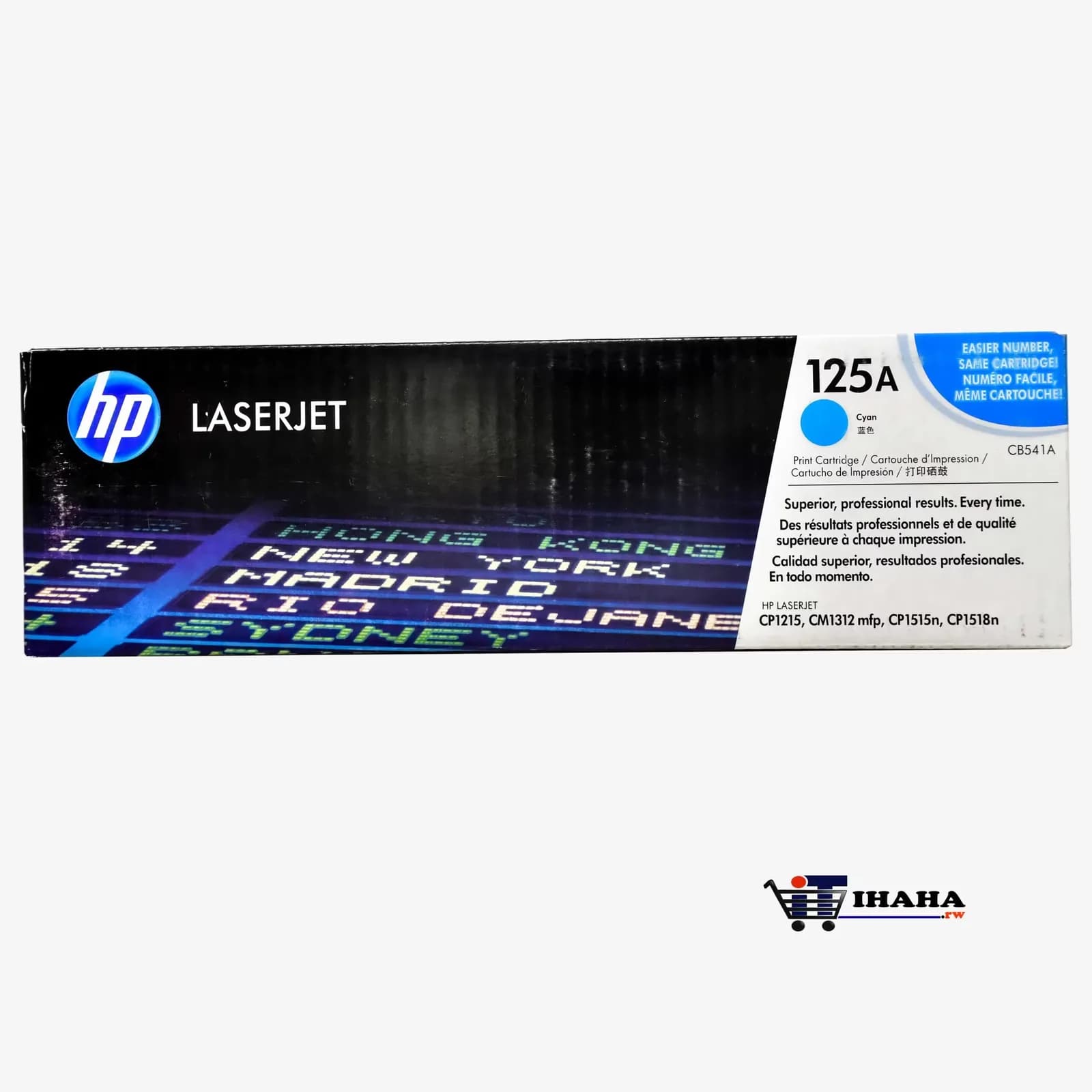 HP 125A Cyan Original Toner Cartridge-CB541A