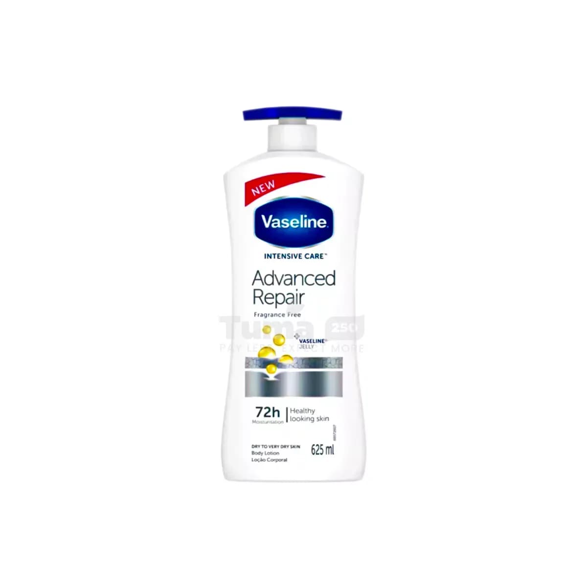 Vaseline Intensive Care Advanced Repair Fragrance Free Body Lotion 625ml