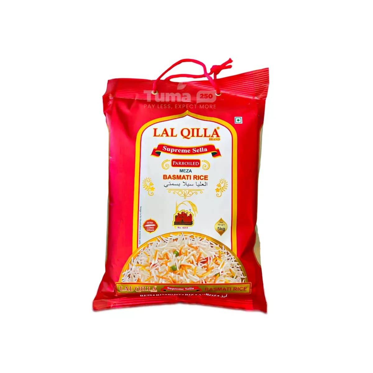 Lal Qilla Supreme Sella Parboiled Basmati Rice