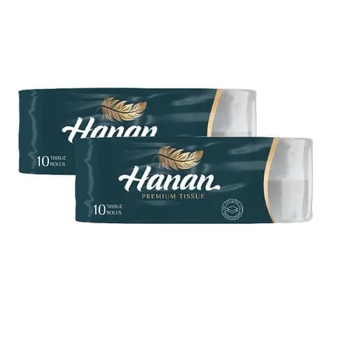 Hanan Premium Tissues 10 Rolls Pack