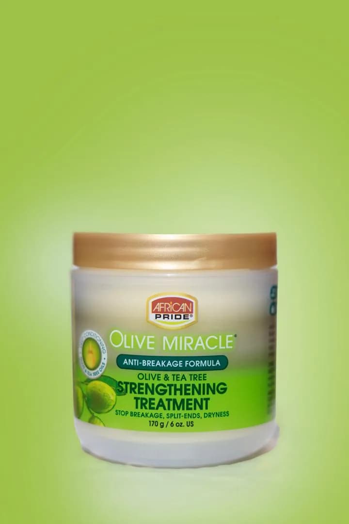 African Pride Olive Miracle Olive & Tea Tree Growth Oil 170g