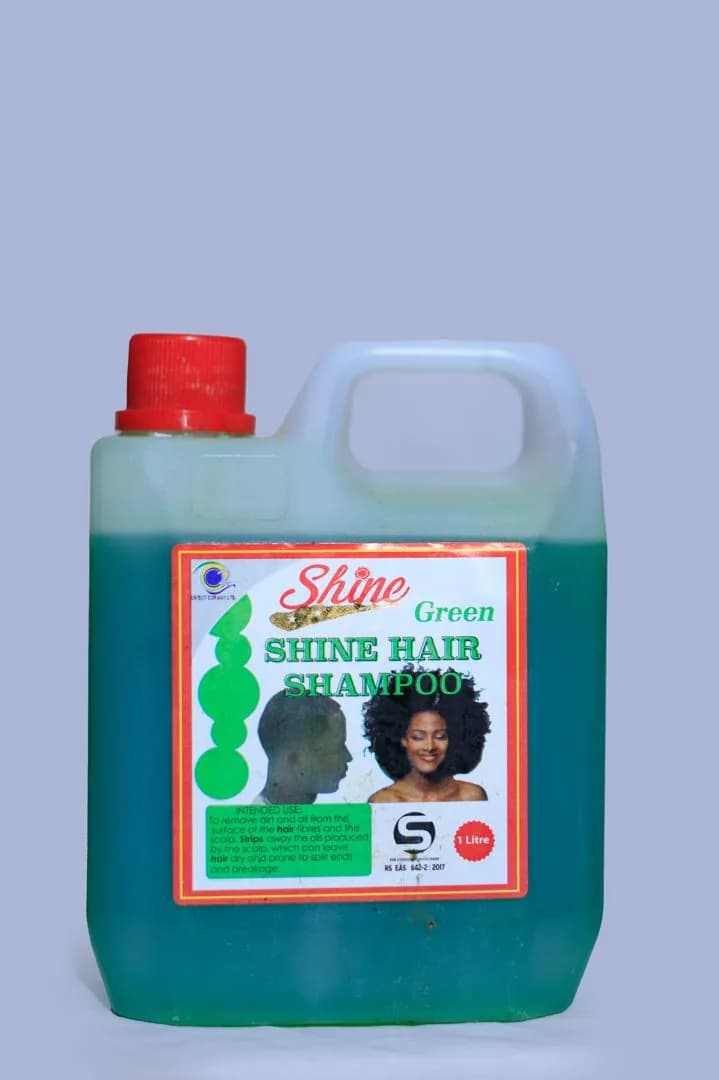 Shine Hair Shampoo Green (1L)