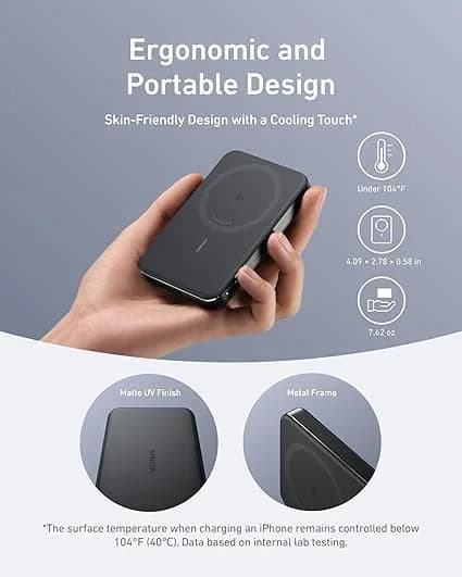 Power bank Anker MagNot Ultra-Slim 10,000mAh