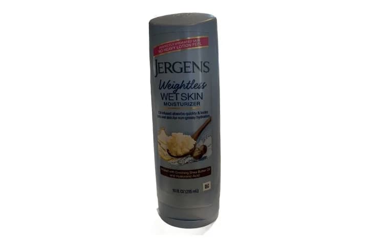 Jergens Weightless Wet skin shea butter oil 295ml