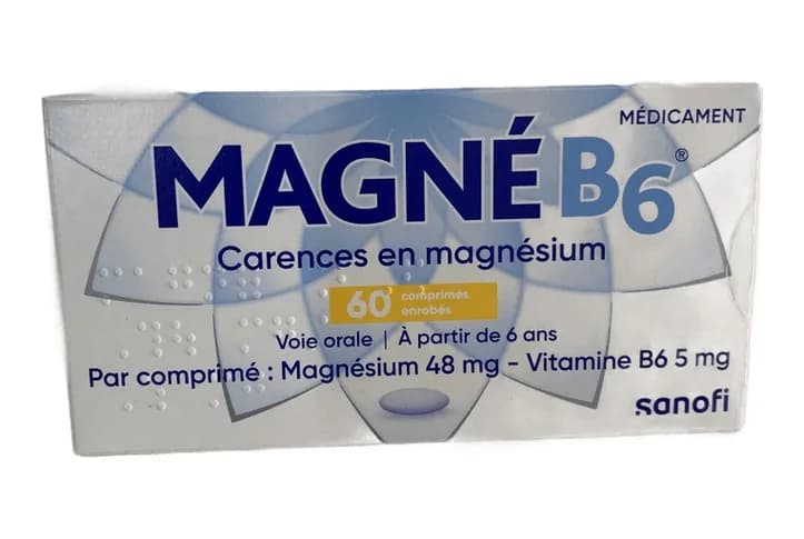 Magne B6 box of 60 tablets