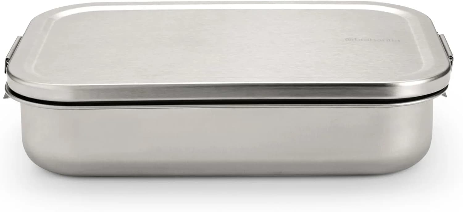 Brabantia Make & Take Lunch Box, Medium, Stainless Steel, Matt Steel
