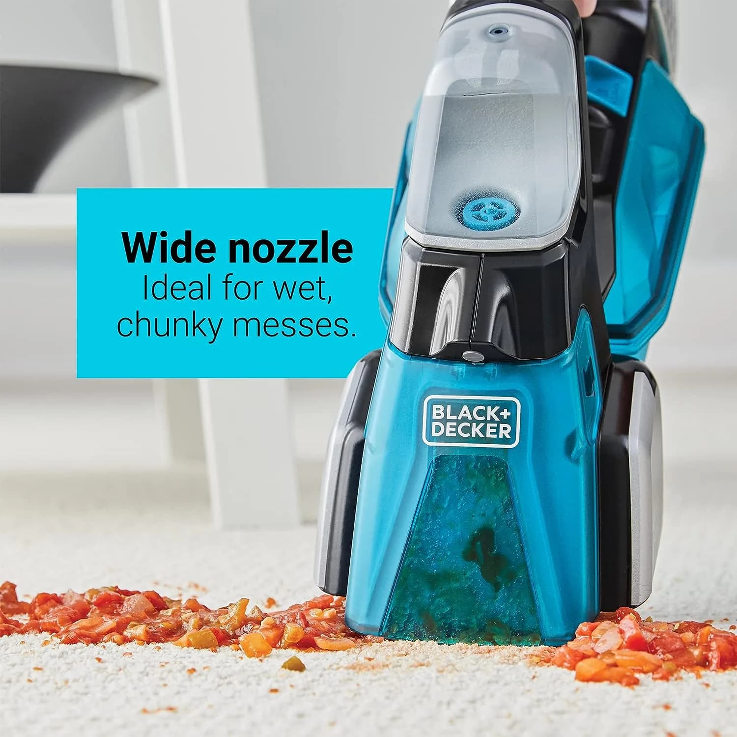 BLACK & DECKER 12V Spill Buster Powered Spot Cleaner, 0.25 Liters, BHSB320JP-GB