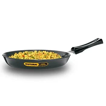Futura Frying Pan IAF24 24 cm Induction Compatible Hard Anodised (4.06 mm Thick)