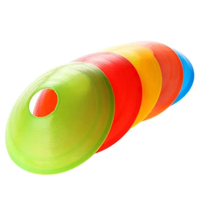 Disc Cones Set |Space Marker| - Agility Soccer Cones for Training, Football, Kids, Sports, Field Cone Markers