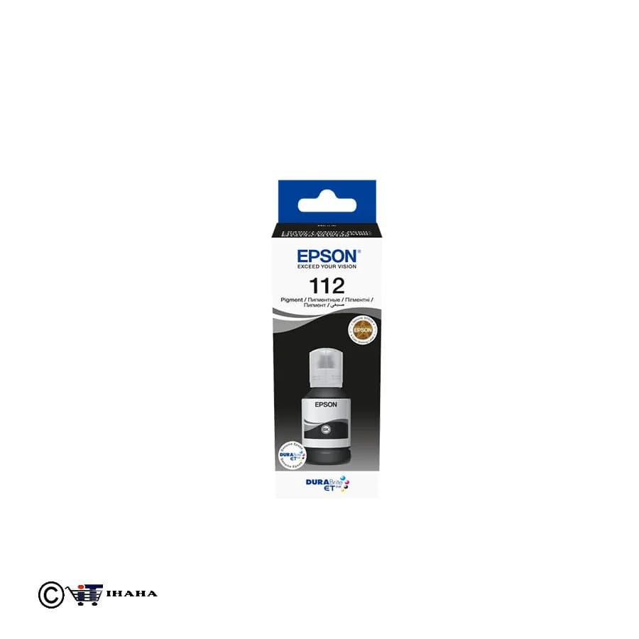112 EcoTank Pigment Black ink bottle