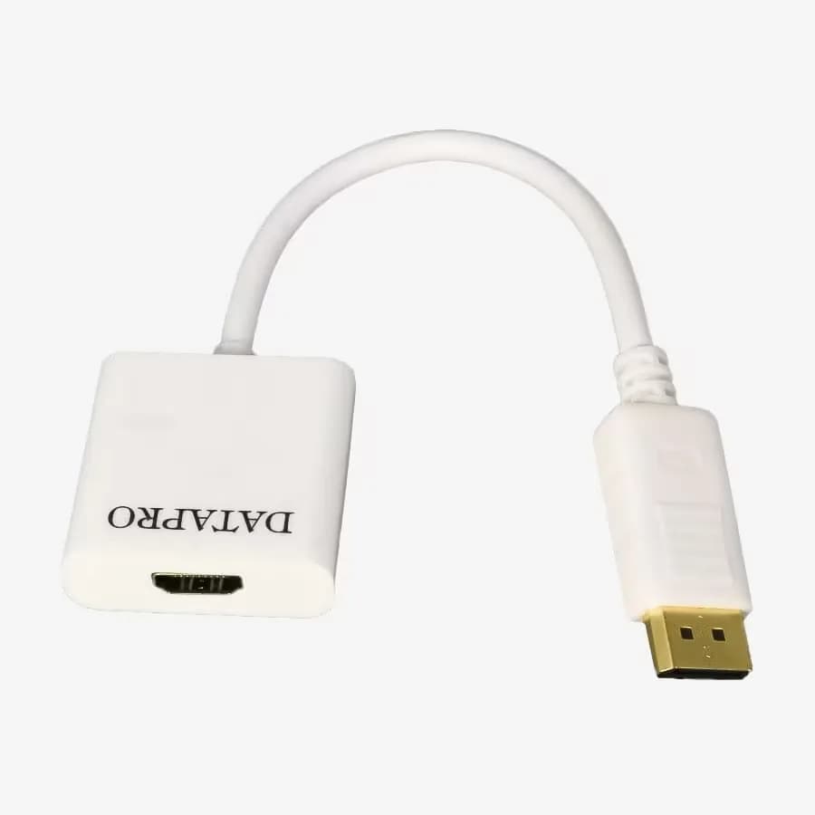 Display Port to HDMI Adapter (Male to Female) Compatible for Lenovo, Dell, HP and Other Brand