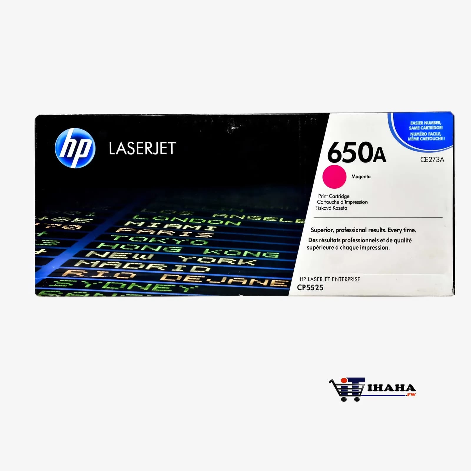 HP 650A Magenta (CE273A) Toner Cartridge For HP Color LaserJet Enterprise CP5525 M750