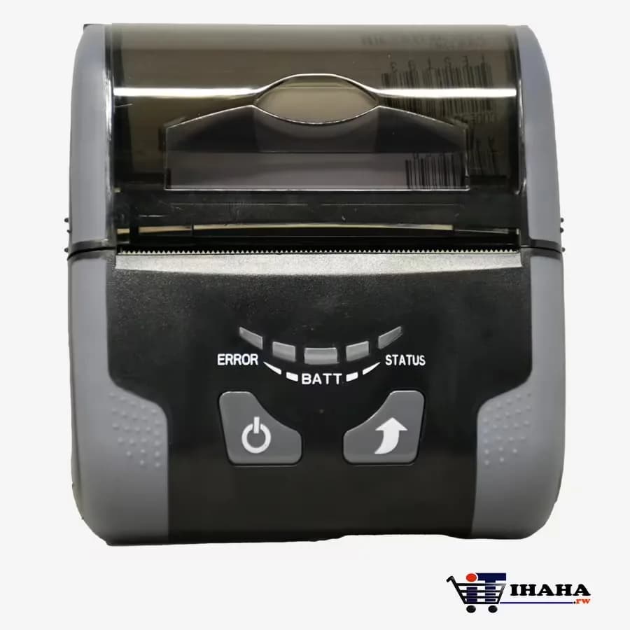 USB & Bluetooth Mobile Printer Grey