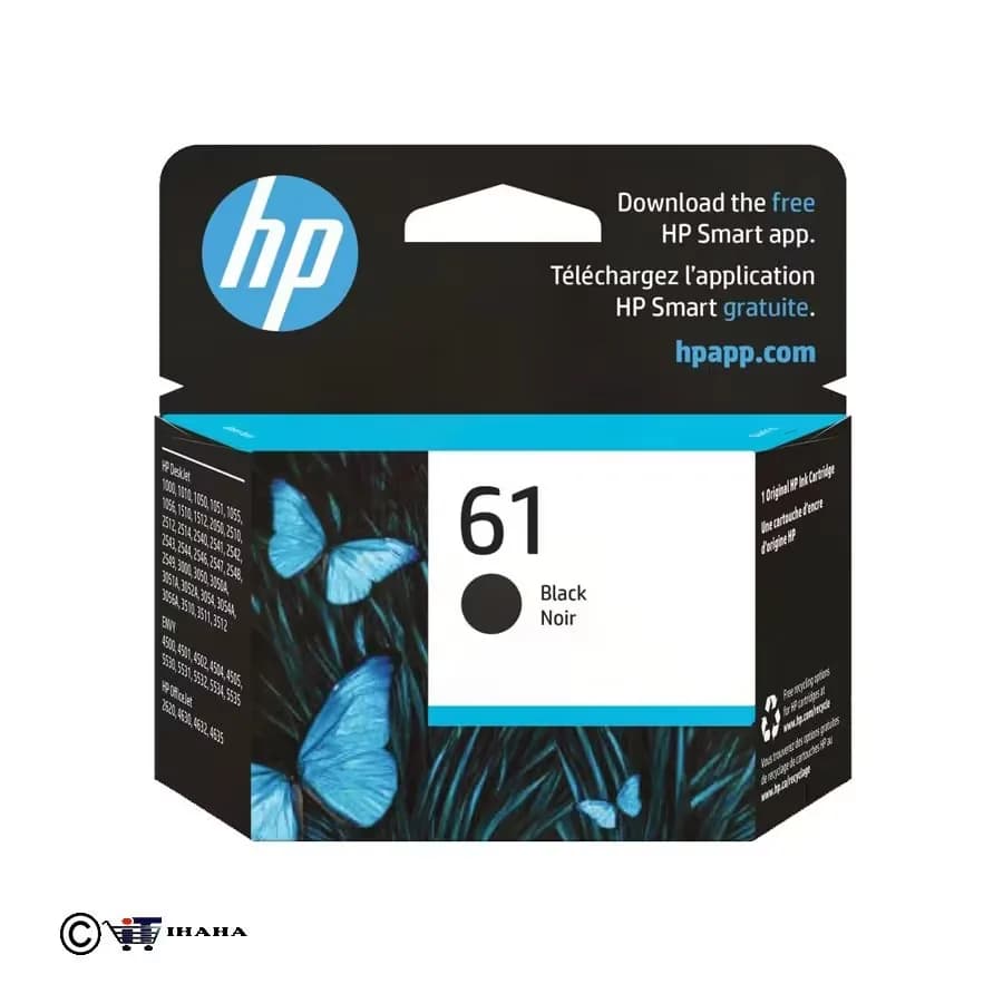 HP 61 Black Original Ink Cartridge-CH561WN