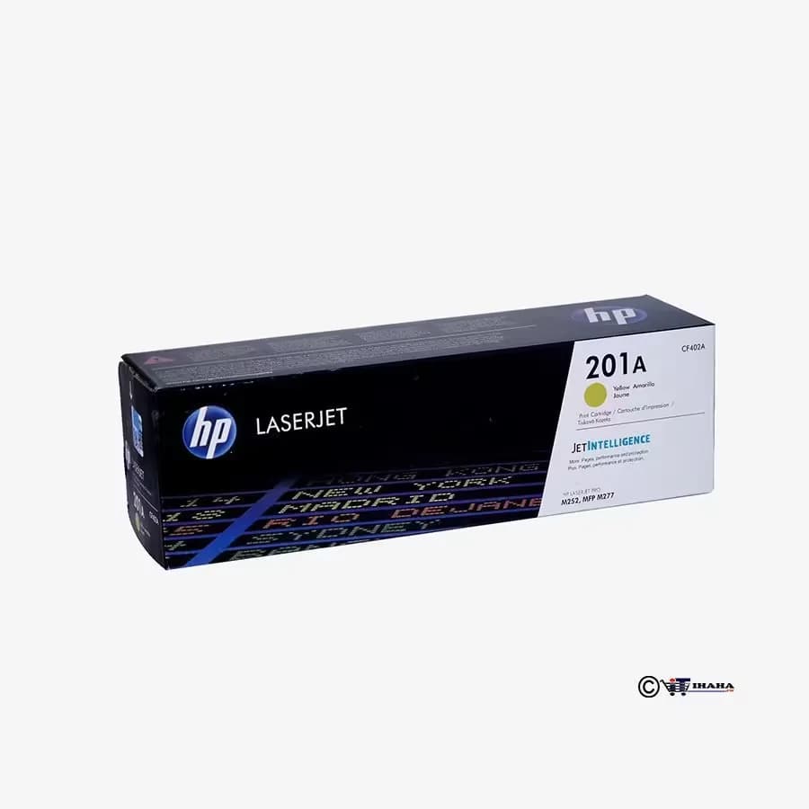 HP 201A Yellow Original LaserJet Toner Cartridge-CF402A