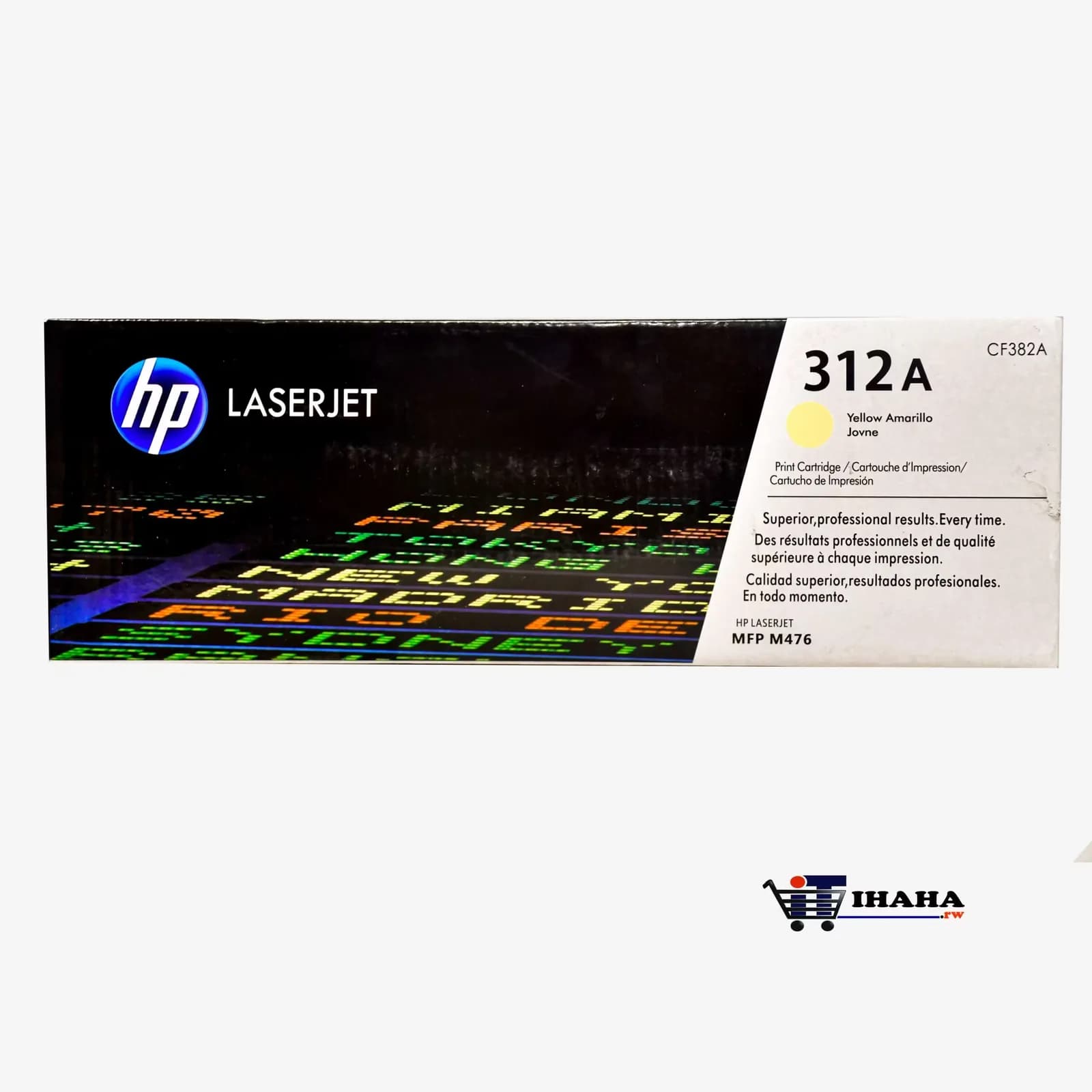 HP 312A Yellow Original LaserJet Toner Cartridge-CF382A