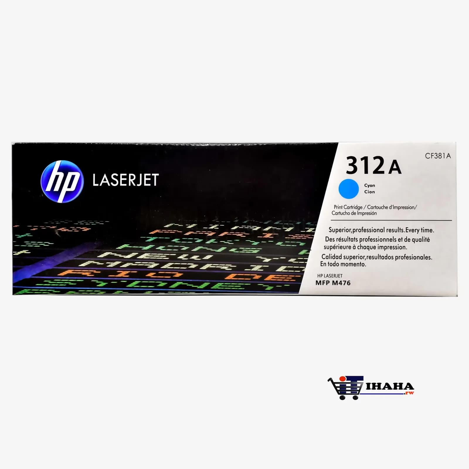 HP 312A Cyan Original LaserJet Toner Cartridge-CF381A