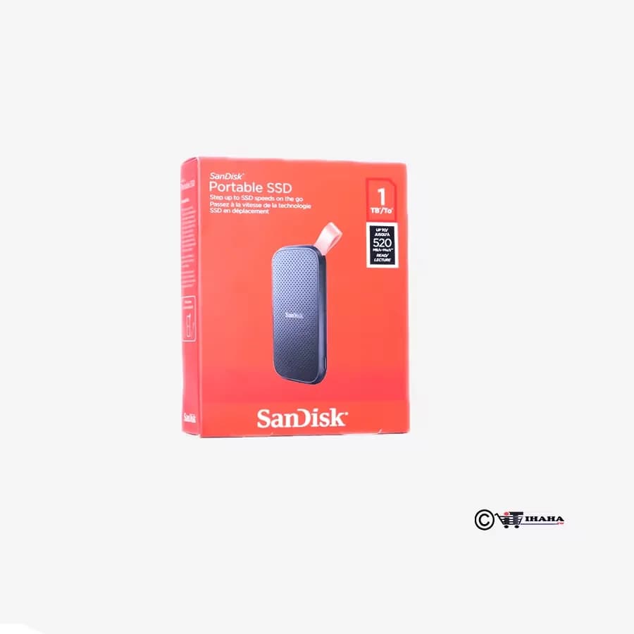 SanDisk 1TB Portable SSD - Up to 520MB/s, USB-C, USB 3.2 Gen 2 -