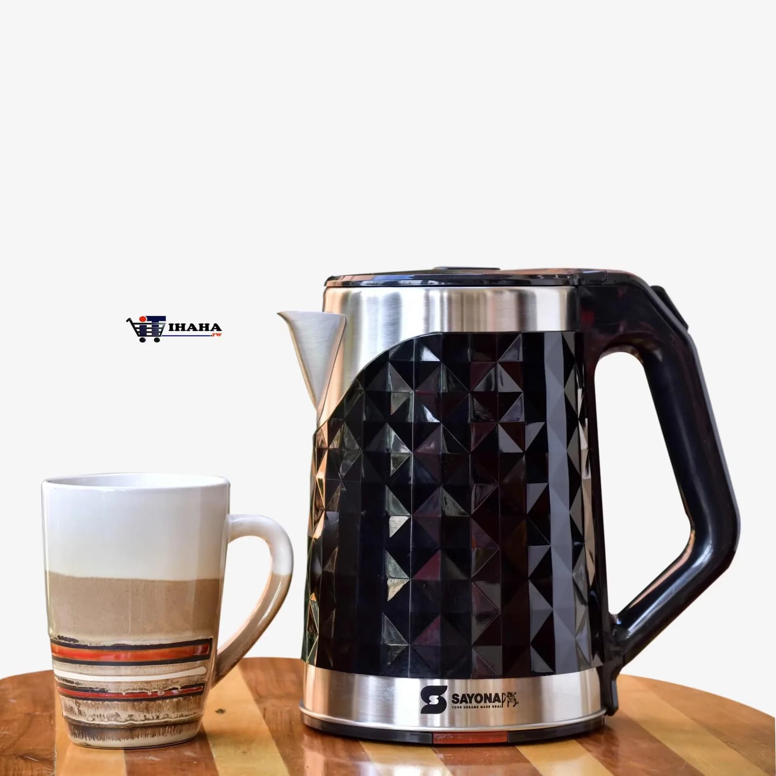 Sayona Electric Kettle SK-4531, 2.0 liters, 1850-2200W