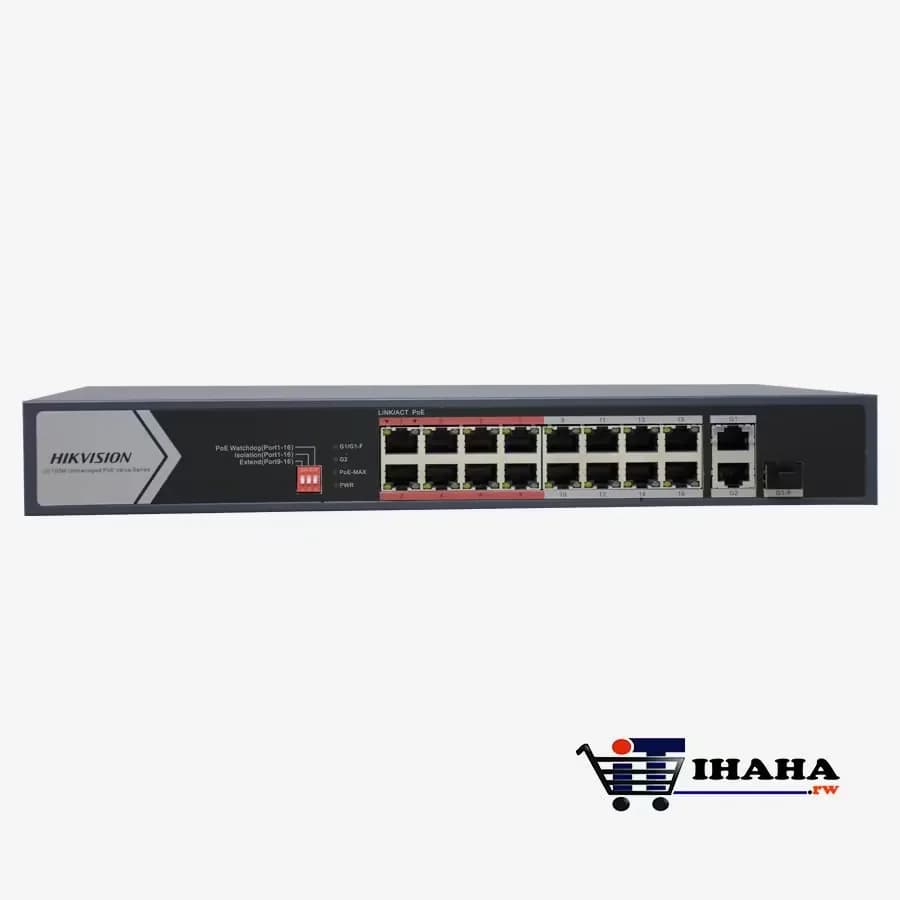 Hikvision 16 ports 10/100M POE 10/100M unmanaged POE
