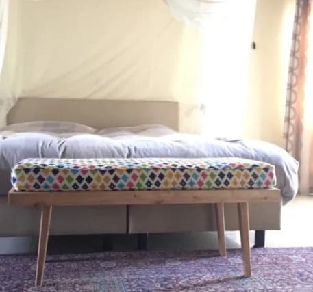 Grevillea, Fabric and Cushion Bed