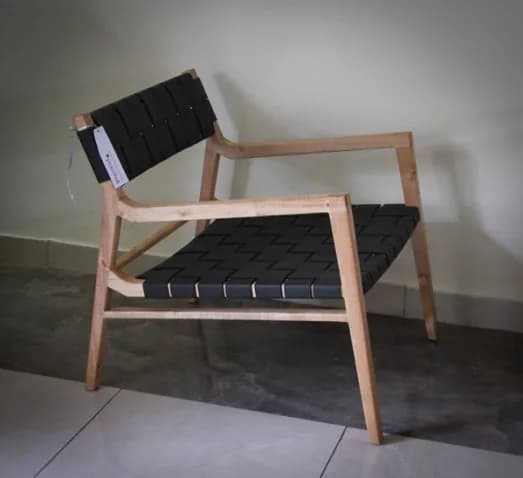 Grevillea and Leather Chair