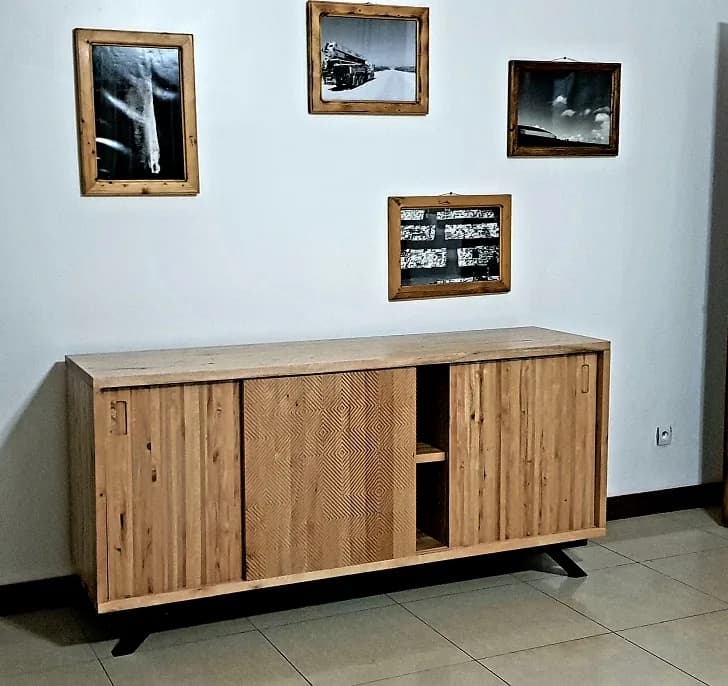 Sideboard with sliding doors
