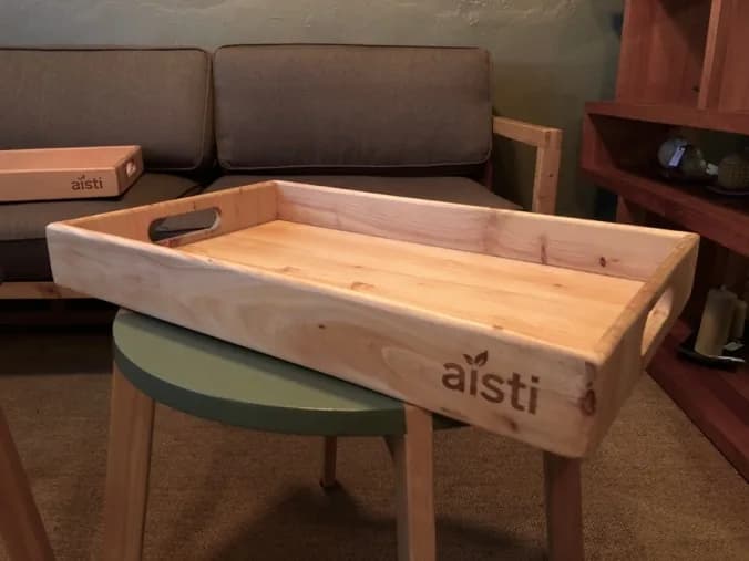 Tray with Logo