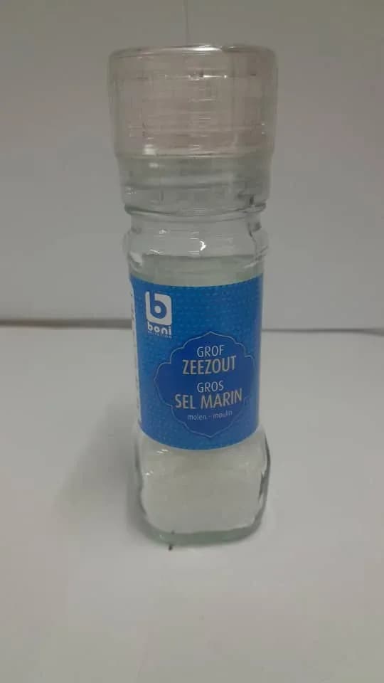 Boni Coarse Sea Salt 90g with Grinder