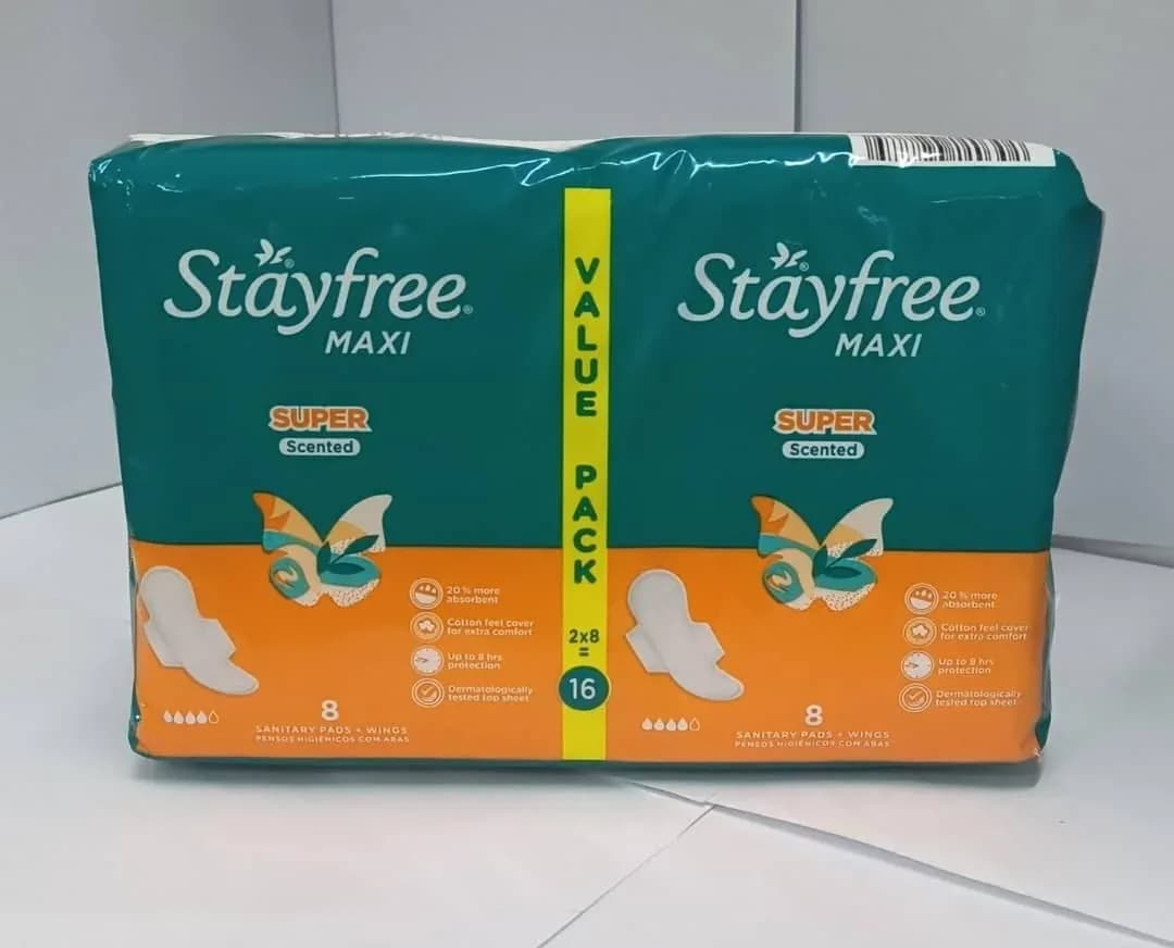 Stayfree Maxi Super 8pads