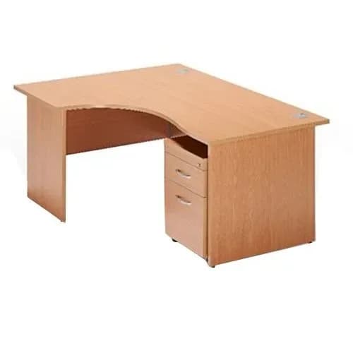 Office table corner 160*120*75cm( Mahogany)