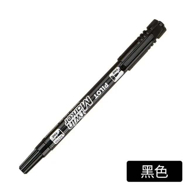 Pilot SCA-TM black color 2 side marker pen - 1pcs