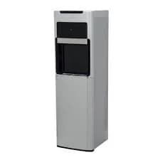 Mika Water Dispenser,Floor Standing Bottom Load , Black and Silver - MWD2802/SBL
