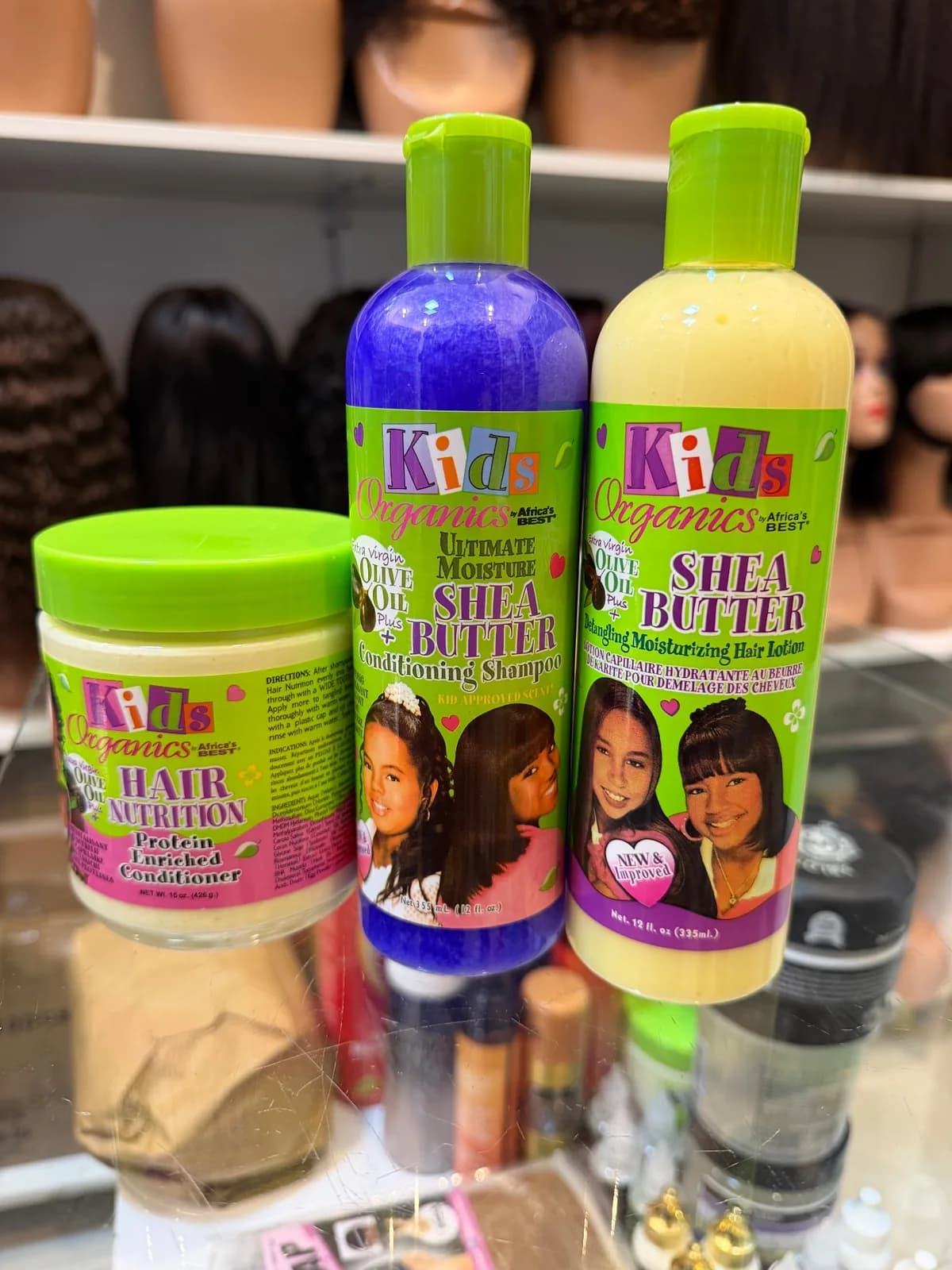 Kids shampoo, conditioner,and shea butter