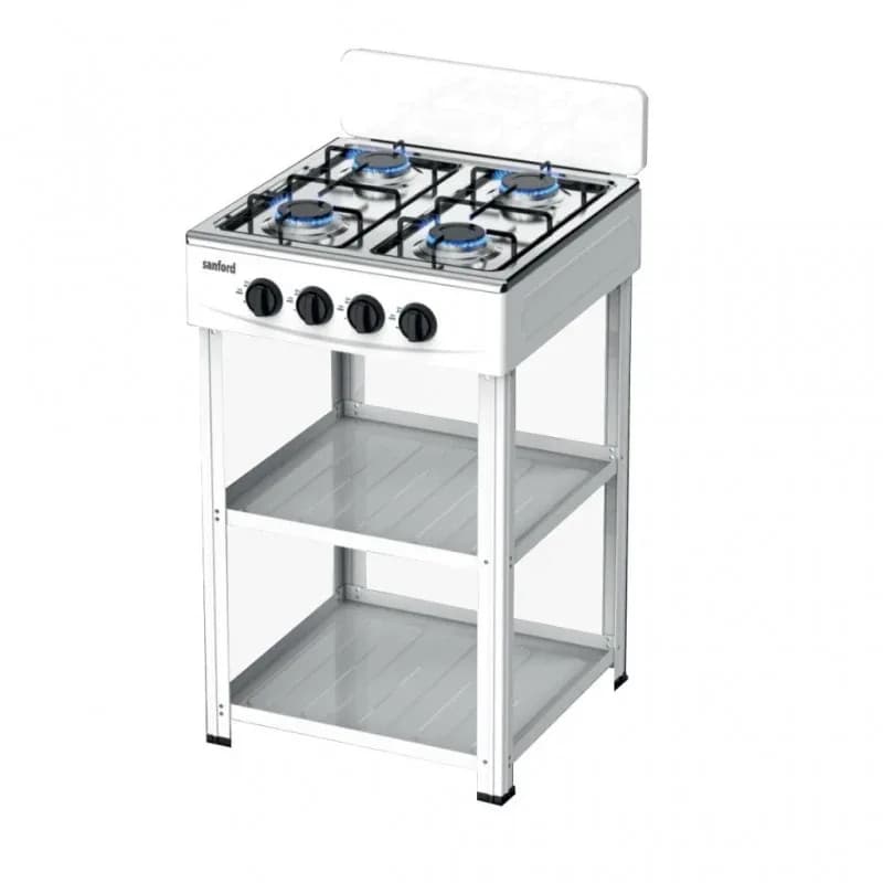 Gas cooker Kitchen Line 4-burner Open stand