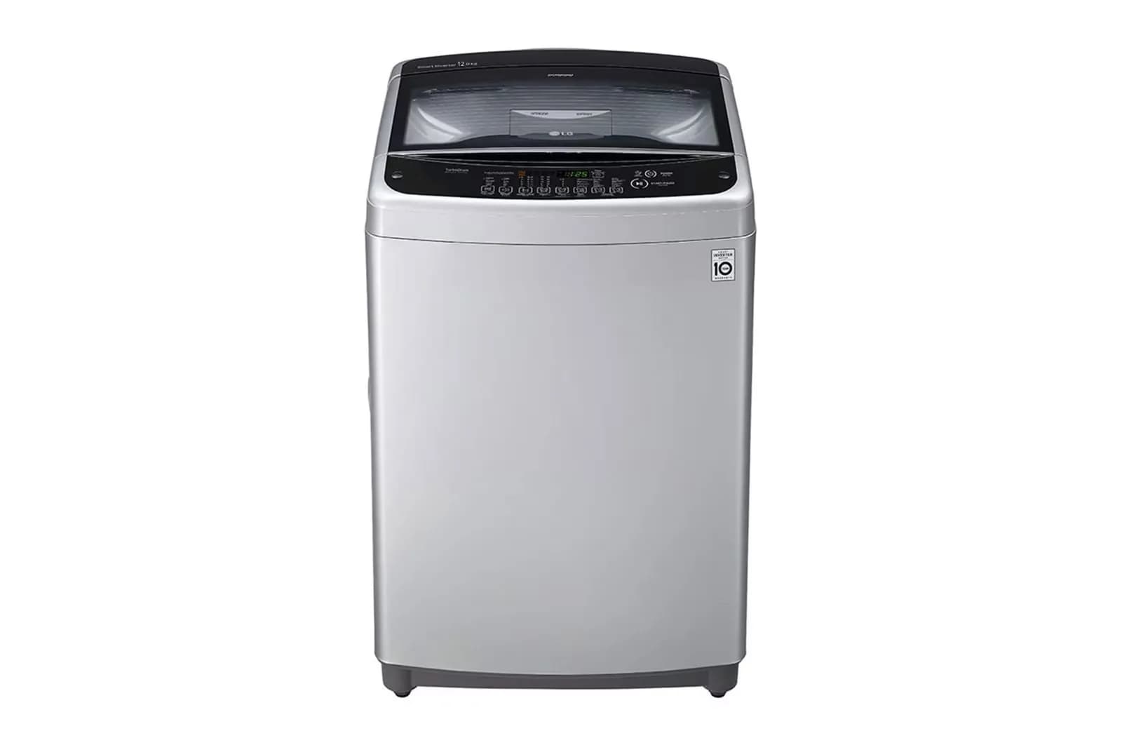 LG 12kg Top Load Washing Machine with Smart Inverter Motor, TurboDrum™, and Smart Motion (T1288NEHGE)