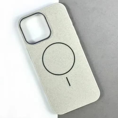 textured MagSafe-compatible smartphone protective case.
