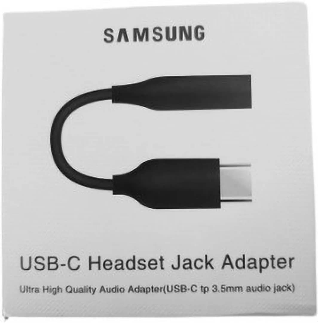 Samsung USB-C 3.5mm Head phones Jack adapter.