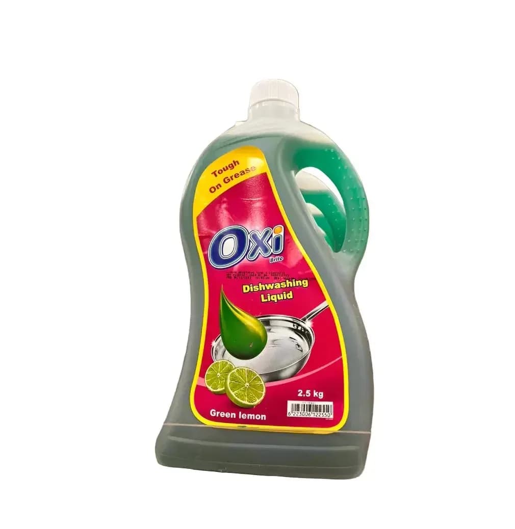 Oxi Brite Dishwashing Liquid Green Lemon 2.5L