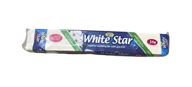 White star bar soap 1kg