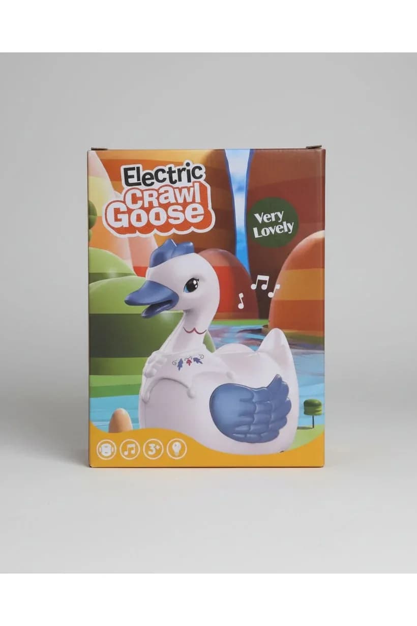 Electric Crawl Goose Interactive Toy