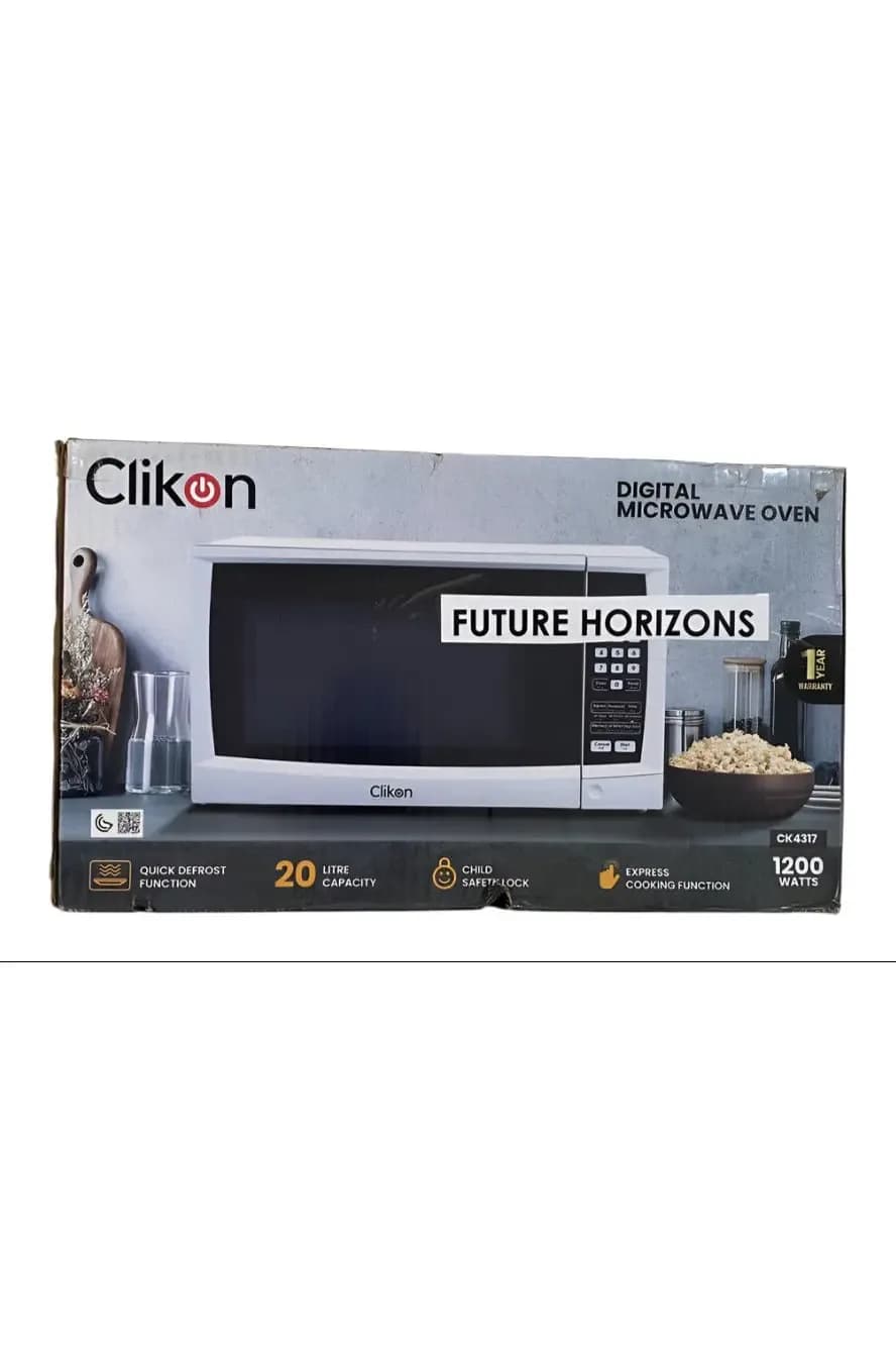 Clikon 1200-Watt Digital Microwave Oven (Model CK4317)
