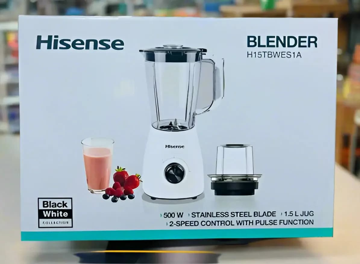 Hisense Blender 1.5L, Model H15TBWES1A Walt 500