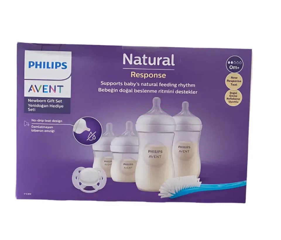 Philips Avent Natural Response Newborn Gift Set Of 4 Beberon