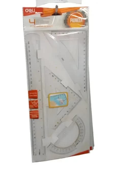 Deli Ruler Geometrical Intruments Set