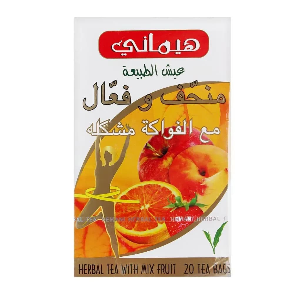 Hemani Herbal Tea with Mixed Fruit - 20 Tea Bags