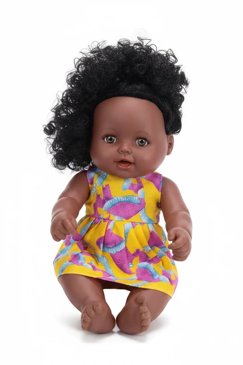 African Baby Doll Black Hair