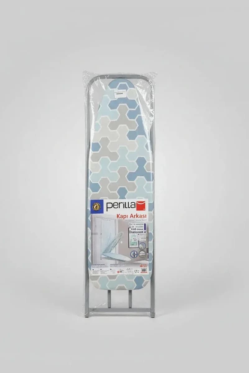Perilla Over-the-Door Ironing Board with Hexagon Pattern Cover size 33*110cm