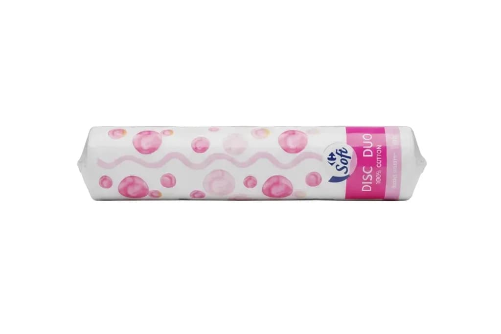 Soft Disc Duo 100% Cotton Pads